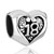 925 Sterling Silver 18 Message Heart Love All Brand Beads Charms Bracelets