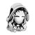 Cute Princess With Hat Silver Plated Beads Charms Bracelets