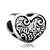 Heart Love Grandma Fit All Brands &  Silver Plated Beads Charms Bracelets
