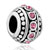 October Birthstone With Silver Plated Beads Charms Bracelets
