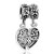 Best Friends Love Heart Dangle European Beads