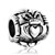 Irish Claddagh Friendship And Love Bead Fit All Brands &  Silver Plated Beads Charms Bracelets