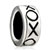 Hug & Kiss Classic Silver Plated Beads Charms Bracelets