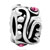 October Birthstone Tribal Swirl Fit All Brands &  Silver Plated Beads Charms Bracelets
