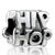 Hip Hop Fashion Gorgeous All Brands Euro Silver Plated Beads Charms Bracelets