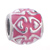 Red Heart Fit All Brands Silver Plated Beads Charms Bracelets