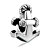 Anchor Silver Plated Beads Charms Bracelets