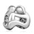 Mother Jewelry And Child Shape Silver Plated Beads Charms Bracelets