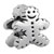 Cute Xmas Gingerbread All Brand Silver Plated Beads Charms Bracelets