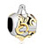 Golden Corn Two Tone Plated Beads Charms Bracelets