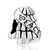 Peace Tree Silver Plated Beads Charms Bracelets