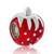 Big Red Strawberry Silver Plated Beads Charms Bracelets