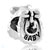 Bowknot Sachet For Baby Silver Plated Beads Charms Bracelets