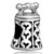 Pot With Hearts Love Silver Plated Beads Charms Bracelets