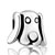 Dog Face Shape Silver Plated Beads Charms Bracelets