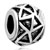 Ball With Triangle Silver Plated Beads Charms Bracelets