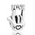 I Love You Gesture With Heart And Silver Plated Beads Charms Bracelets