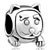 Lovely Cat Shape Silver Plated Beads Charms Bracelets