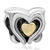 22K Dolphins Heart Love Two Tone Plated Beads Charms Bracelets