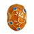 Orange Aquamarine Crystal Against Golden Vine Fit All Brands Gold Plated Beads Charms Bracelets