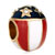 22 K Golden White Red Cream Shaped Below Sapphire Blue Stars Faberge Egg Fit All Brands Gold Plated Beads Charms Bracelets