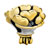 22K Silver Heart Torch Gold Plated Beads Charms Bracelets