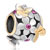 22 K Amethyst Purple Flower Golden Butterfly Fit All Brands Two Tone Plated Beads Charms Bracelets