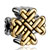 22 K Golden Chinese Knot Celtic Claddagh Irish Fit All Brands Gold Plated Beads Charms Bracelets