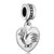 Heart With Zodiac Animal Sign Cock Love Dangle European Beads All Brands Charms Bracelets