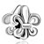 925 Sterling Silver Fleur De Lis Love Beads Charms Bracelets