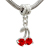 July Cherry Dangle European Beads All Brands Charms Bracelets