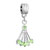 August Birthstone Sector Fit All Brands Dangle European Beads Charms Bracelets