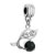 Black Dolphin Fit All Brands &  Dangle European Beads Charms Bracelets