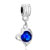 September Birthstone Heart Dangle European Beads All Brands Charms Bracelets