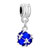 Classic September Birthstone Art Ball Fit All Brands &  Dangle European Beads Charms Bracelets