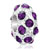 White Ball Feburary Birthstone Fit All Brands Beads Charms Bracelets