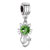 Cute Kitty With Peridot August Birthstone All Brands Dangle European Beads Charms Bracelets