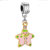 Little Cute Pink Star Dangle European Beads All Brands Charms Bracelets