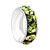 Aug Birthstone Peridot Green Crystal Diamond Accent All Brand Silver Plated Beads Charms Bracelets