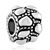 Round With Protruding Dots Silver Plated Beads Charms Bracelets