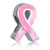 Pink Ribbon Beads Charms Bracelets