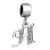 Letter H Dangle European Beads All Brands Charms Bracelets