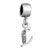 Letter L Dangle European Beads All Brands Charms Bracelets