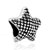 Star Engraved Silver Plated Beads Charms Bracelets