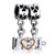 Round With Clover Separable Puzzle Mother Daughter Two Love Dangle European Beads