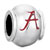Round With Red Capitalized Letter A All Brands Euro Silver Plated Beads Charms Bracelets