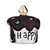 22K Brown Engraved Happy Birthday Multi Color Crystal Diamond Accent Two Tone Plated Beads Charms Bracelets
