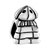 Little Helpless Girl Wearing Hat Fit All Brands Silver Plated Beads Charms Bracelets