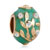 22K Light Green Drip Gum Family Tree Of Life Clear White Crystal Easter Faberge Egg Gold Plated Beads Charms Bracelets