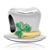 22K Clover Leprechaun Hat St Patrick Two Tone Plated Beads Charms Bracelets